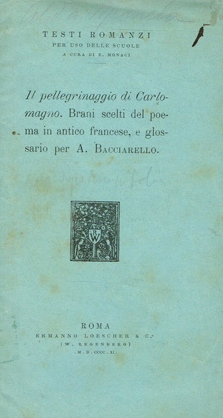 IL PELLEGRINAGGIO DI CARLOMAGNO