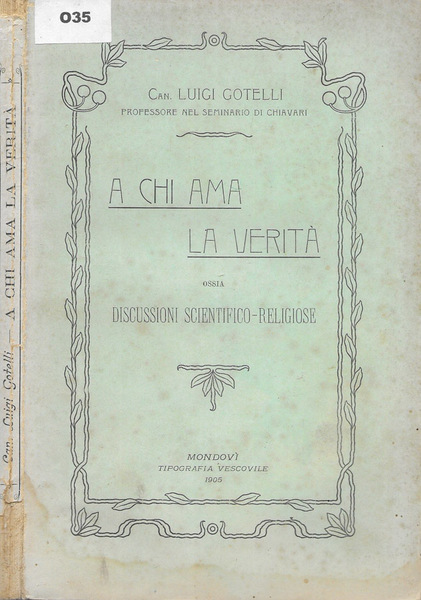 A chi ama la verità