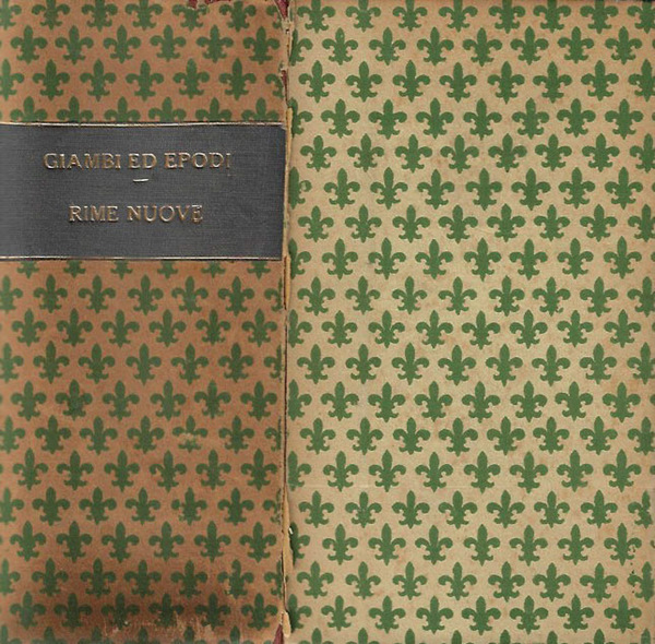 Giambi ed Epodi - Rime Nuove