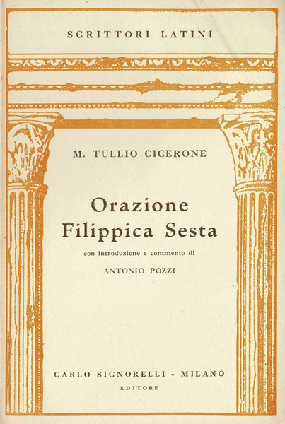 Orazione Filippica Sesta
