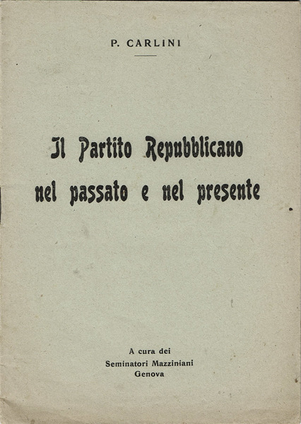 Il Partito Repubblicano nel passato e nel presente