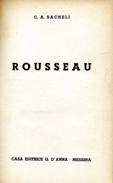 Rousseau