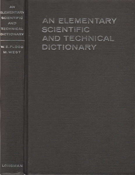 An Elementary Scientific and Technical Dictionary