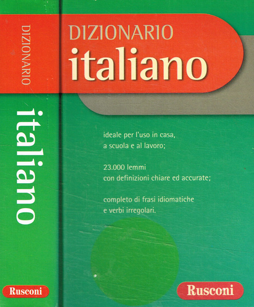 Dizionario italiano