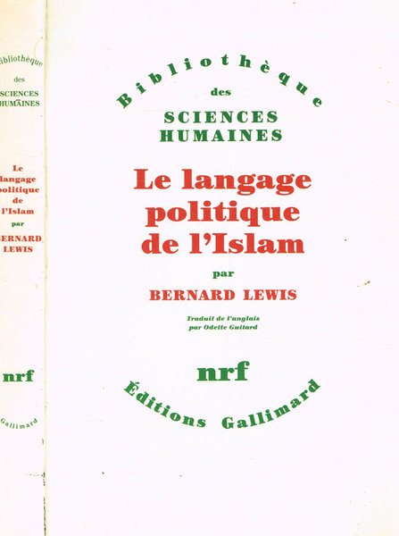 Le langage politique de l'Islam