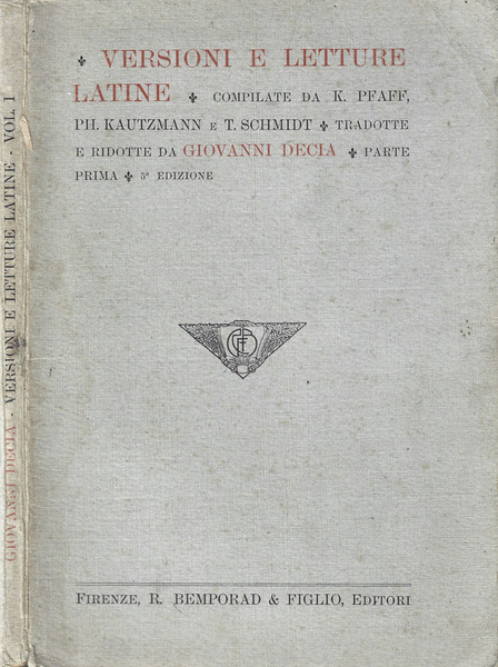 Versioni e letture latine