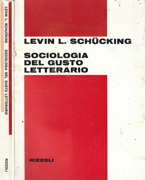 Sociologia del gusto letterario