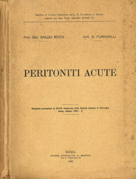 Peritoniti acute