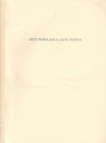 Arte popolare e arte votiva