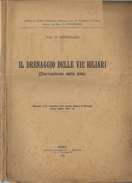 Il drenaggio delle vie biliari