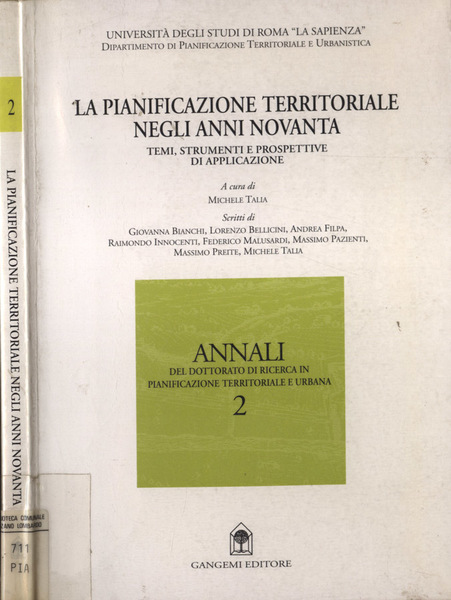 La pianificazione territoriale negli anni novanta