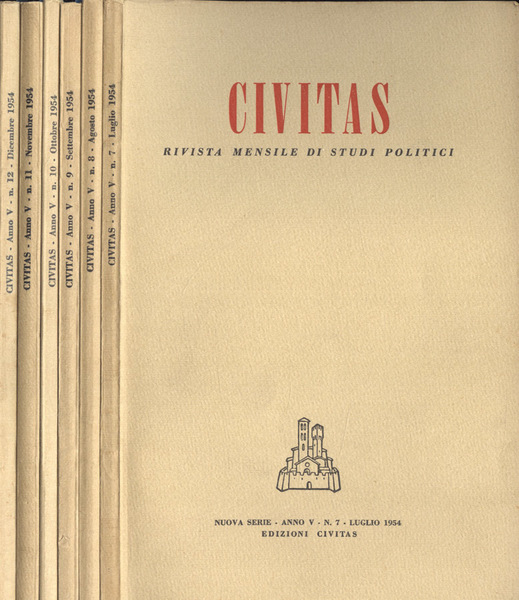 Civitas Anno V n. 7 - 8 - 9 - …