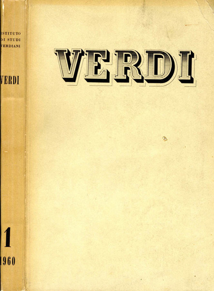 VERDI,VOL 1