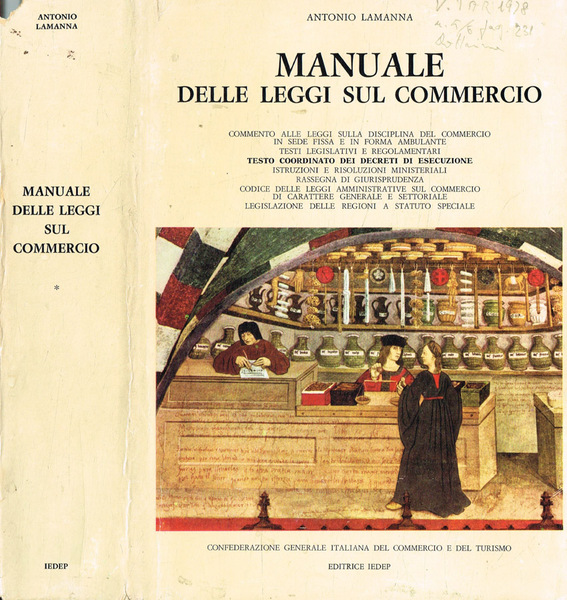 Manuale delle leggi sul commercio