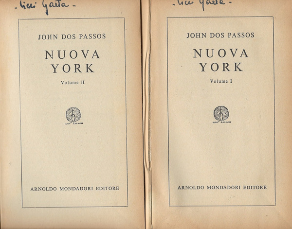 Nuova York. Vol. I e Vol. II