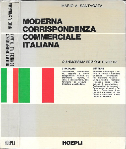 Moderna corrispondenza commerciale italiana