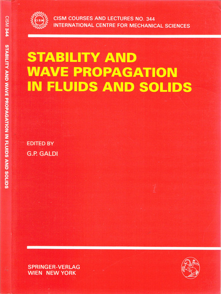 Stability and wave propagation in fluids and solids