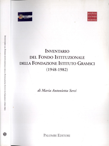 Inventario del fondo istituzionale della Fondazione Istituto Gramsci ( 1948 …