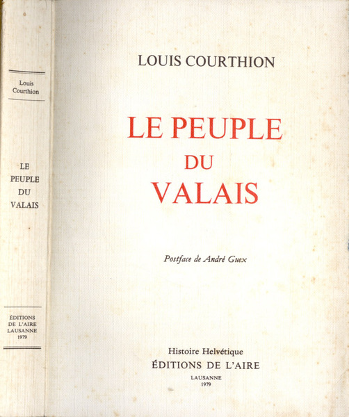 Le peuple du Valais