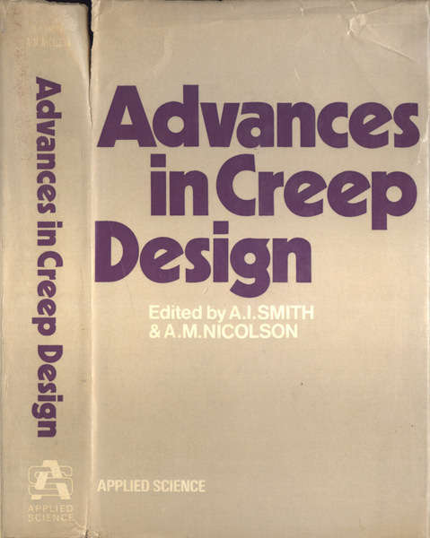 Advances in creer design The A. E. Johnson Memorial Volume