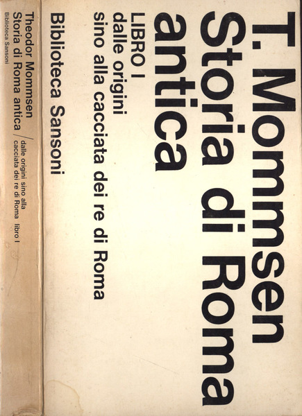 Storia di Roma antica Libro I dalle origini sino alla …