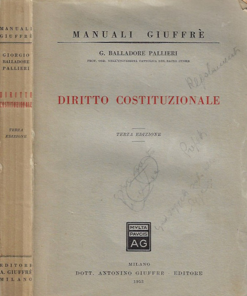 Diritto Costituzionale