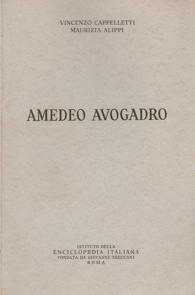 Amedeo Avogadro