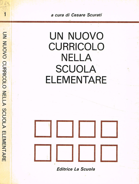 Un nuovo curricolo nella scuola elementare