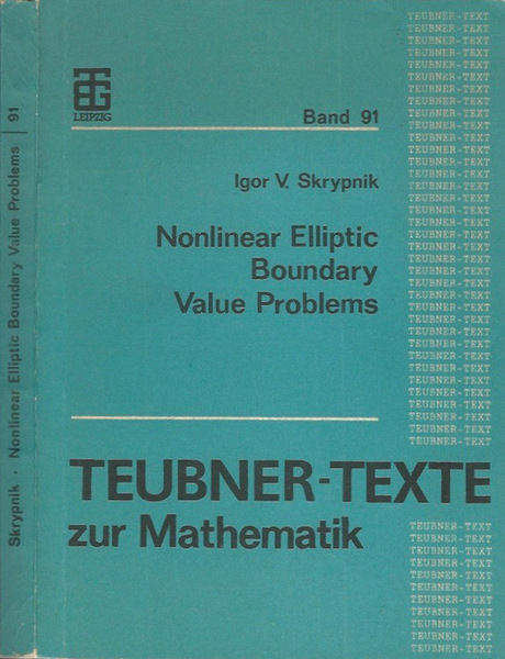 Nonlinear Elliptic Boundary Value Problems