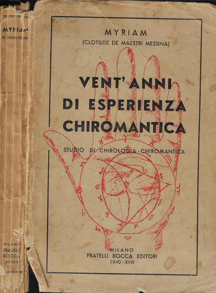 Vent'anni di esperienza chiromantica