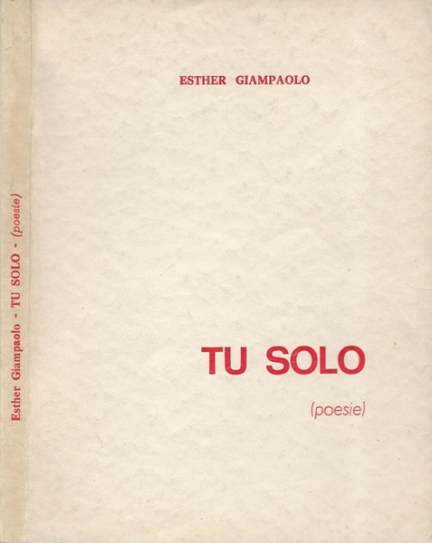 Tu solo (Poesie)