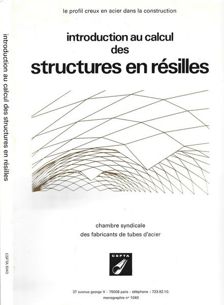 Introduction au calcul des strustures en résilles