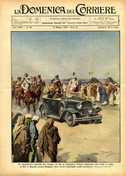 LA DOMENICA DEL CORRIERE N.20 DEL 14 MAGGIO 1933