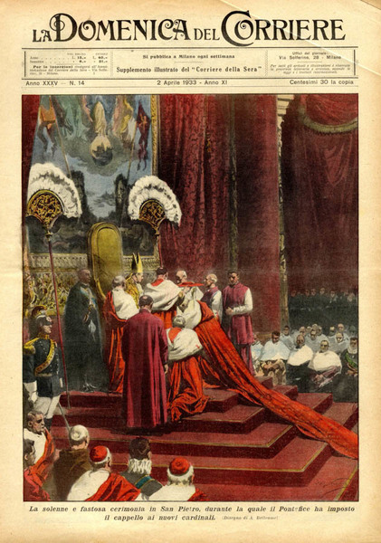 LA DOMENICA DEL CORRIERE N. 14 DEL 2 APRILE 1933