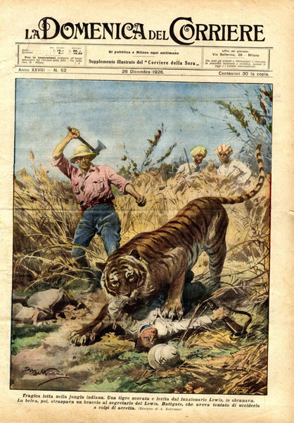 LA DOMENICA DEL CORRIERE N.53 DEL 26 DICEMBRE 1926