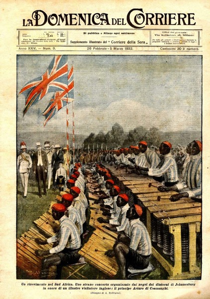 LA DOMENICA DEL CORRIERE N.9 DEL 26 FEBBRAIO-5 MARZO 1922