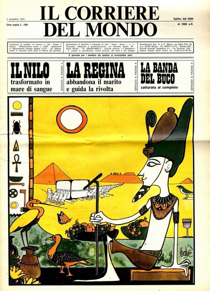 IL CORRIERE DEL MONDO 5 DICEMBRE 1970