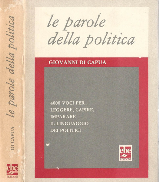 Le parole della politica