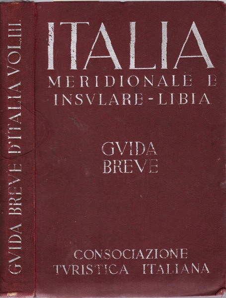 ITALIA MERIDIONALE E INSULARE, LIBIA