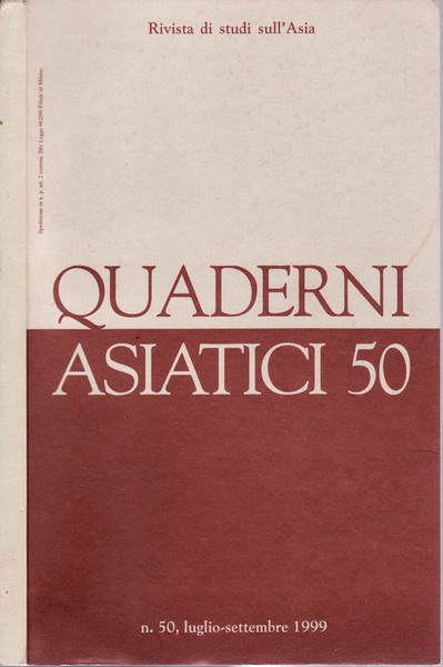 QUADERNI ASIATICI 50