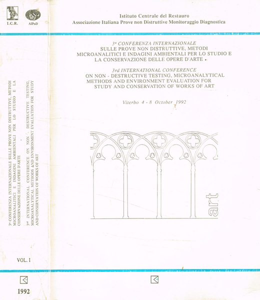 3° Conferenza internazionale sulle prove non distruttive, metodi microanalitici e …