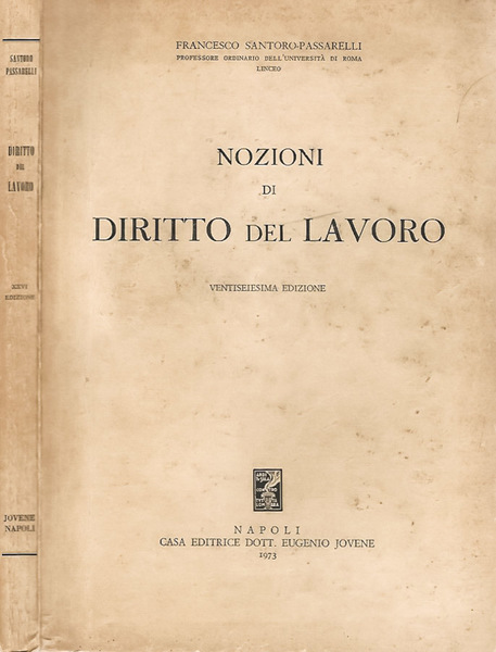 Nozioni di Diritto del Lavoro