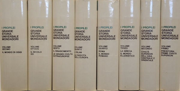 I Propilei. Grande Storia Universale Mondadori vol. 1 - 2 …