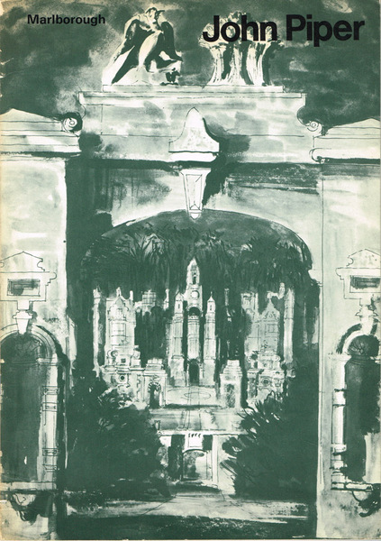 John Piper Victorian Dream Palaces, and Other Buildings in Landscape