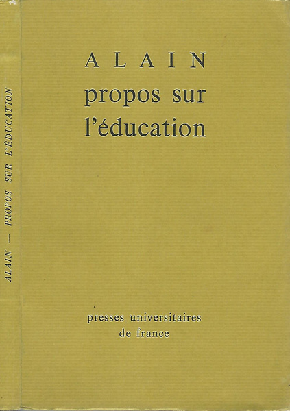Propos sur L'education