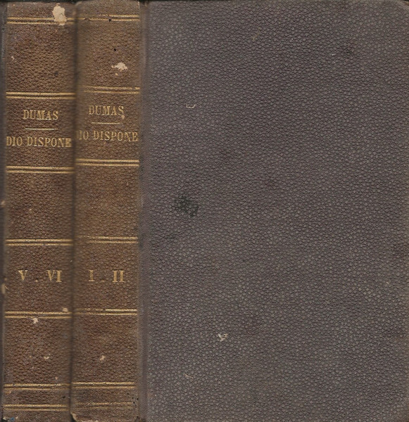 Dio dispone. Vol. I-II, Vol. V-VI (2 tomi per 4 …