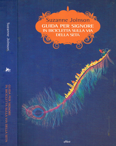 Guida per signore in bicicletta sulla via della seta