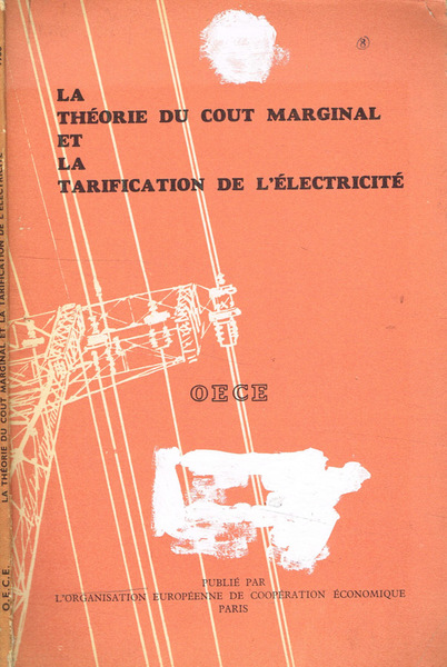 La theorie du cout marginal et la tarification de l'électricitè