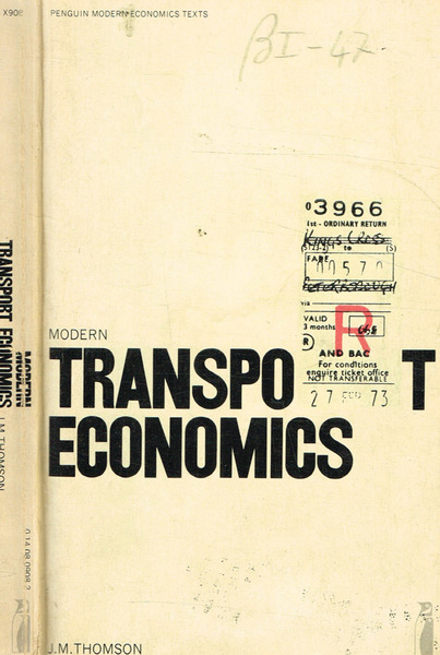 Modern Transport Economics