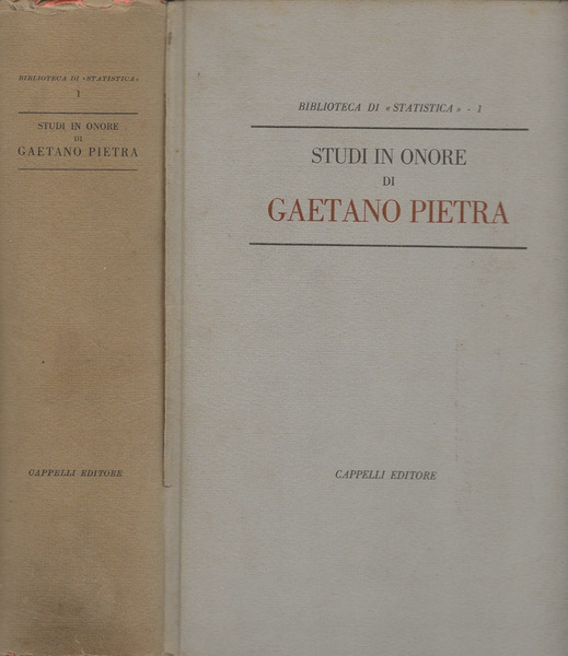 Studi in onore di Gaetano Pietra